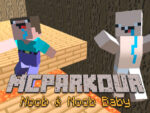 MCParkour Noob and Noob Baby